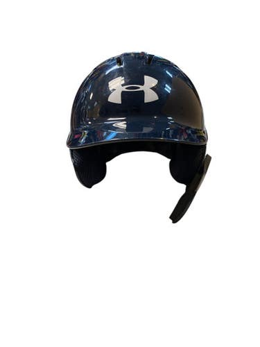 Used Under Armour BATTING HELMET Batting Helmet No Mask Navy Blue SM 11706-S000367542