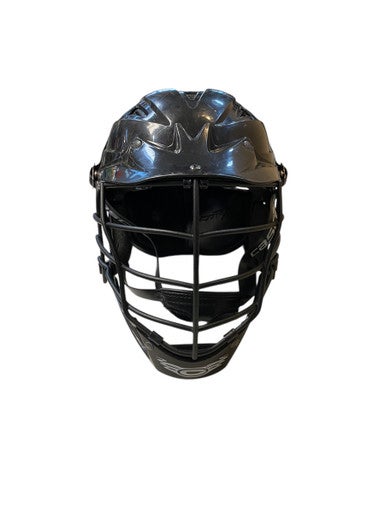 Used Cascade BLACK HELMET Lacrosse Helmet Black MD 11706-S000367521