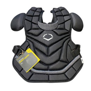 Used Evoshield WB57092 Catchers Chest Protector Black Adult 11706-S000367418