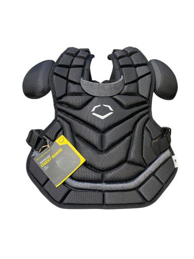 Used Evoshield WB57092 Catchers Chest Protector Black Adult 11706-S000367418