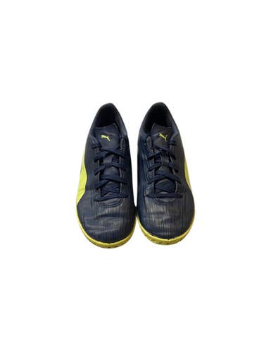 Used Puma Soccer Indoor Shoes Navy Blue Junior 02.5 11706-S000367416