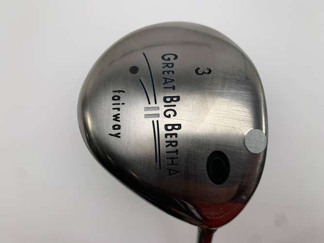 Callaway Great Big Bertha II 3 Fairway Wood 15* GBB System 50 Ladies RH HC