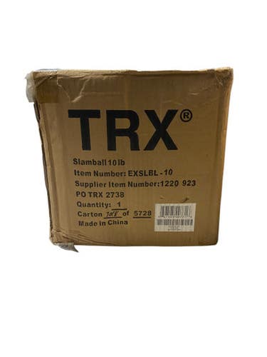 Used TRX Slam Ball Black 10 lb 11706-S000367370