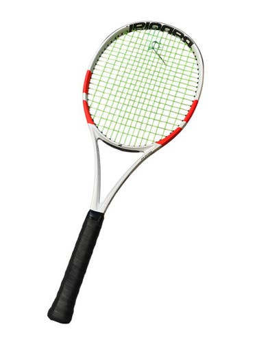 Used Babolat PURE STRIKE 100 Adult Tennis Racquet White 4 1/4" 11706-S000367344