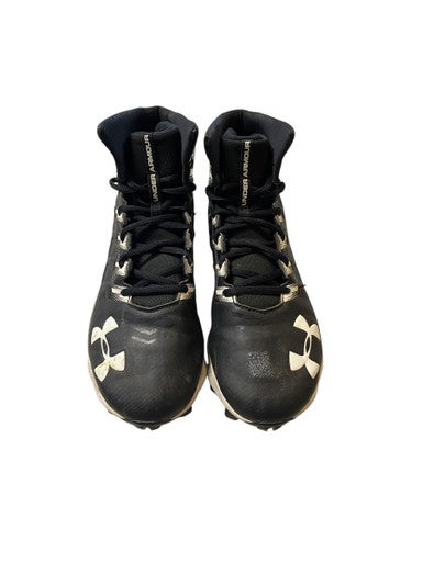 Used Under Armour Jr FB Cleats Black Junior 04.5 11706-S000367329