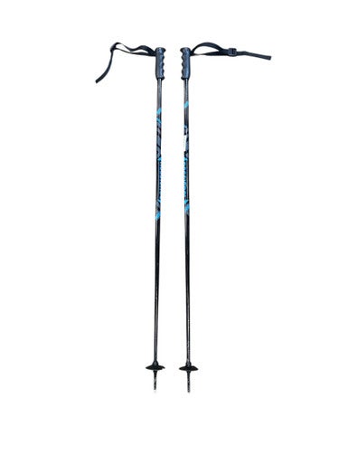 Used Rossignol STOVE BOX Womens DH Ski Pole Black 115 cm / 46 in 11706-S000367290