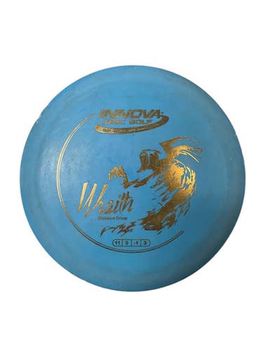Used Innova WRAITH Disc Golf Driver Royal Blue 11706-S000367222