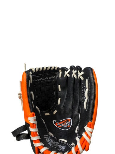 Used Rawlings PL105NO BB/SB Glove RH Throw Black 10 1/2" 11706-S000367189