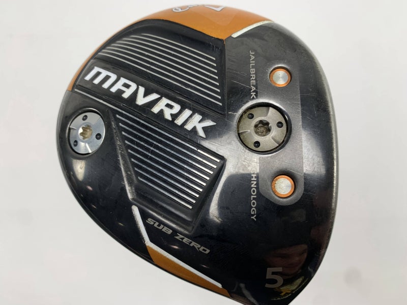 Callaway Mavrik Sub Zero 5 Fairway Wood 18* EvenFlow 6.5 75g Extra Stiff RH