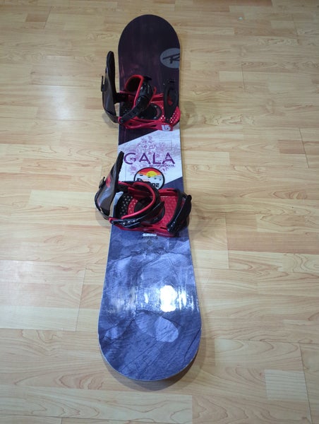 Rossignol Gala women's snowboard 150cm With Burton Bindings M Fit 8-10.