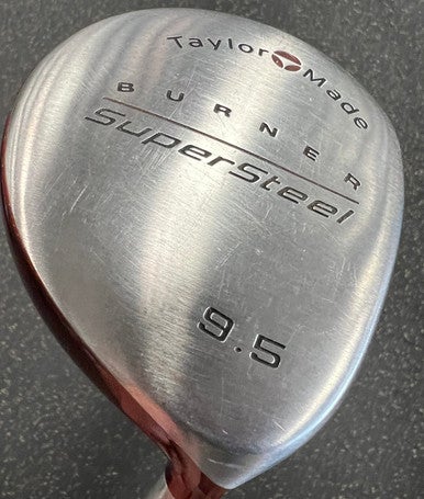 Used Taylormade SUPERSTEEL Mens Driver RH 9.5 Degree 11497-S000153754