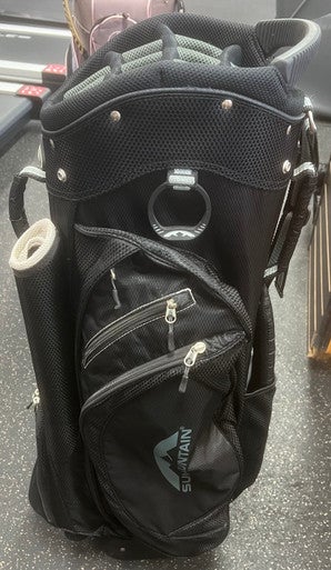 Used Sun Mountain S-1 Mens Cart Bag Black 11497-S000153759
