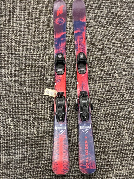 Nordica Soul Rider J Twin Tip Skis 128 cm + Marker 7.0 Bindings (Used)