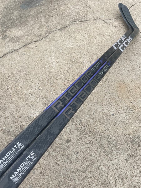 2 Pack CCM Trigger 9 Pro Stock Hockey Stick Grip 75 Flex P90M Left 4632