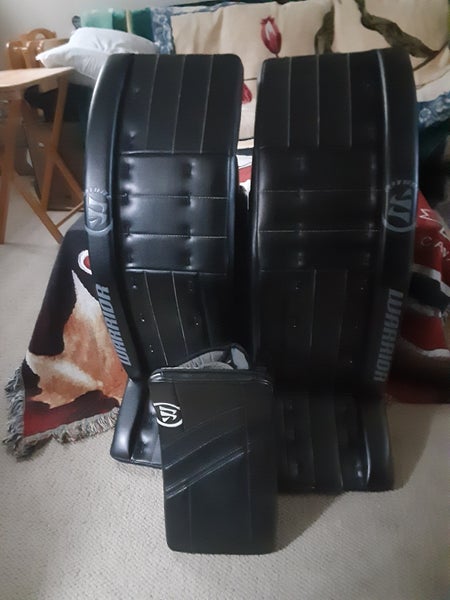 Warrior Ritual G4 PRO Classic Goalie Leg Pads & SR G4 Blocker