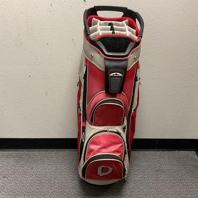 Used Sun Mtn OHIO STATE Mens Cart Bag Red 11855-S000194685
