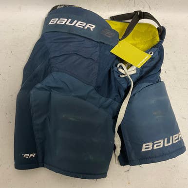 Used Bauer SUPREME ULTRA SONIC Youth Pant Navy Blue LG 11855-S000194648