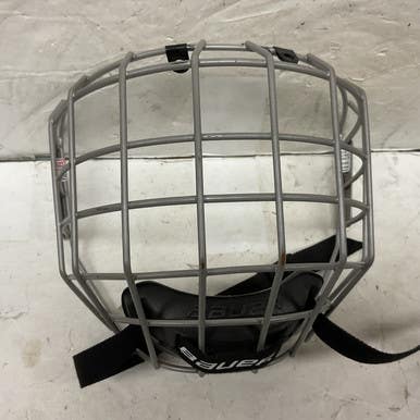 Used Bauer PROFILE I Hockey Wire Mask Silver SM 11855-S000194609