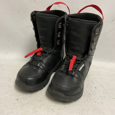 Used MATRIX 580 Mens Snowboard Boots Black And Red Senior 8 11855-S000194743