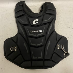 Used Champro CP102B Catchers Chest Protector Black Intermed 11855-S000194717