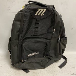 Used Marucci BACKPACK BB/SB Player Carry Bag Black 11855-S000194715