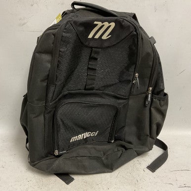 Used Marucci BACKPACK BB/SB Player Carry Bag Black 11855-S000194715