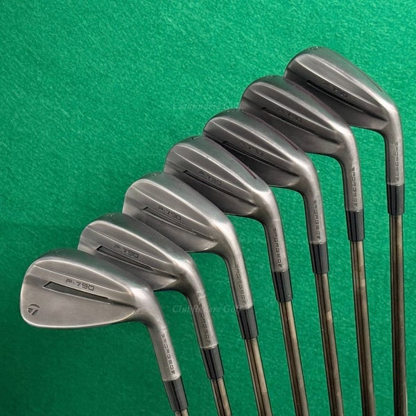 TaylorMade 2025 P-790 Battle Worn 4-PW Iron Set Modus 3 105 Luxury Black Stiff