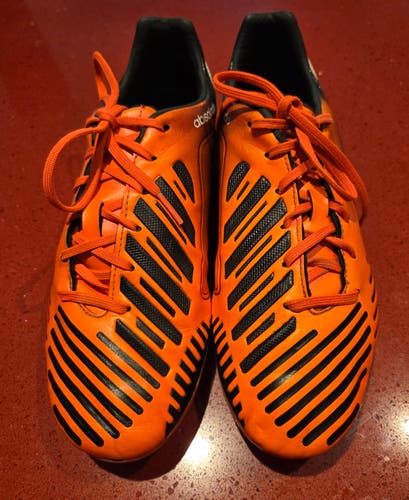 Adidas Predator Absolado Molded Cleats Cleats (Used); Orange Men's Size M 8.0 (W 9.0)