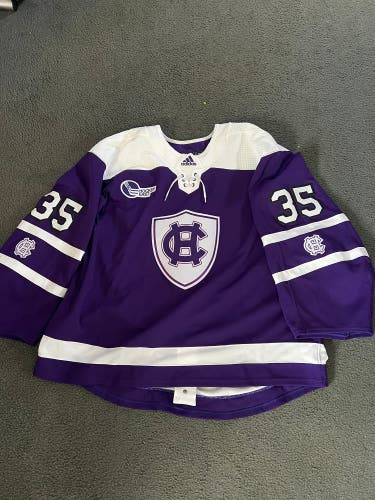 Purple Goalie Cut Women's Adidas Jersey (New)