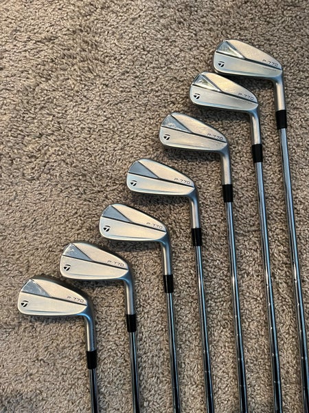 TaylorMade P770 2023 Iron Set, 4-PW, KBS Tour Stiff Flex Steel