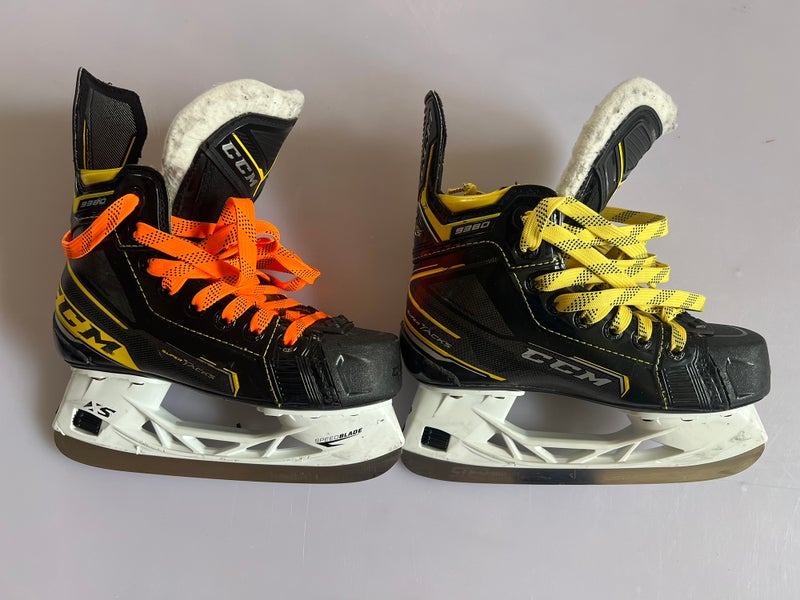 CCM Super Tacks 9380 Hockey Skates with premium Step Steel blades