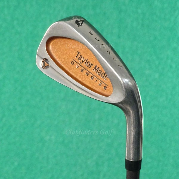 TaylorMade Burner Oversize Single 4 Iron M-70 Plus Bubble Graphite Seniors