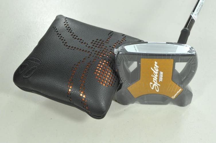 TaylorMade Spider Tour Black T3 35" Putter Right Steel with Head Cover # 206251