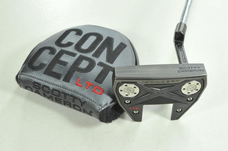 Titleist 2023 Scotty Cameron Concept X 7.2 LTD 35" Putter Right Steel # 206218