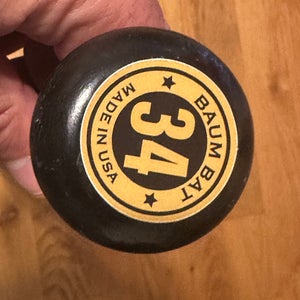 2024 Baum Gold Stock Wood Composite BBCOR Certified Bat (-3) 31 oz 34"