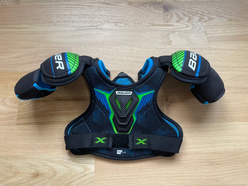 Youth Large X Shoulder Pads (Used)