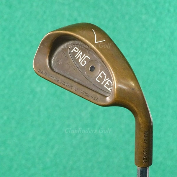 Ping Eye 2 Plus BeCu Copper Black Dot Single 7 Iron TT Dynamic Gold Steel Stiff