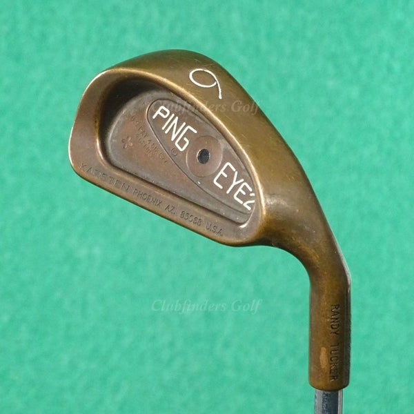 Ping Eye 2 Plus BeCu Copper Black Dot Single 6 Iron TT Dynamic Gold Steel Stiff