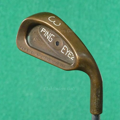 Ping Eye 2 Plus BeCu Copper Black Dot Single 3 Iron TT Dynamic Gold Steel Stiff
