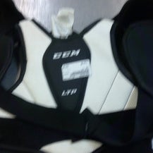 Used CCM LTP Junior Shoulder Pads SM 11339-S000196506