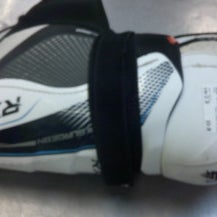 Used Bauer VAPOR 3X SHIN Senior Shin Guards White 12" 11339-S000196502
