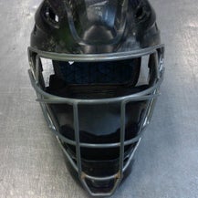 Used Easton ALPHA Batting Helmet w/Mask Black MD 11339-S000196493