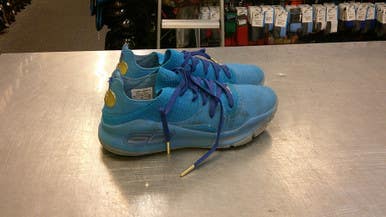 Used Under Armour Basketball Shoes M Royal Blue Senior 8 11339-S000196451