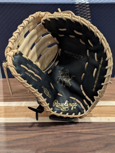 First Base RH Rawlings Heart of the Hide Baseball Glove 12.5" (Used)
