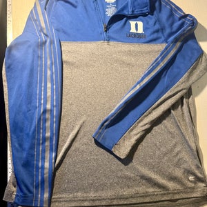 Boys Duke Lacrosse 1/4 zip EUC Size L