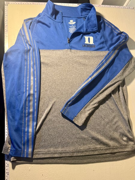 Boys Duke Lacrosse 1/4 zip EUC Size L