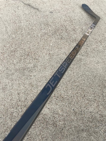 Used CCM JETSPEED FT7 PRO Pro Stock Hockey Stick Grip P90 85 Flex Left 2704