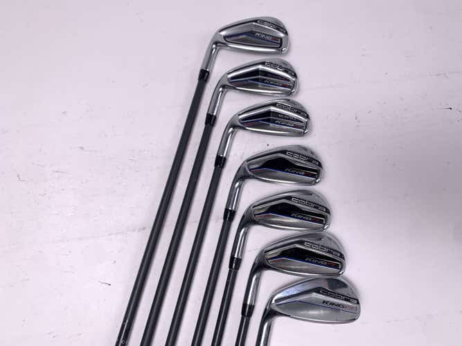 Cobra KING F7 One Length Iron Set 5-PW+GW Fujikura Pro 63i Senior LH