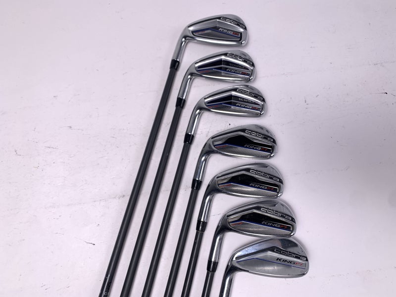 Cobra KING F7 One Length Iron Set 5-PW+GW Fujikura Pro 63i Senior LH
