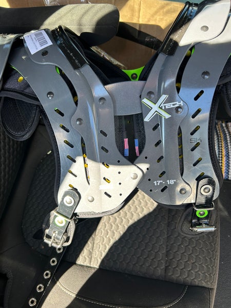 Small (17”-18”) Adult Xtech Shoulder Pads (New)